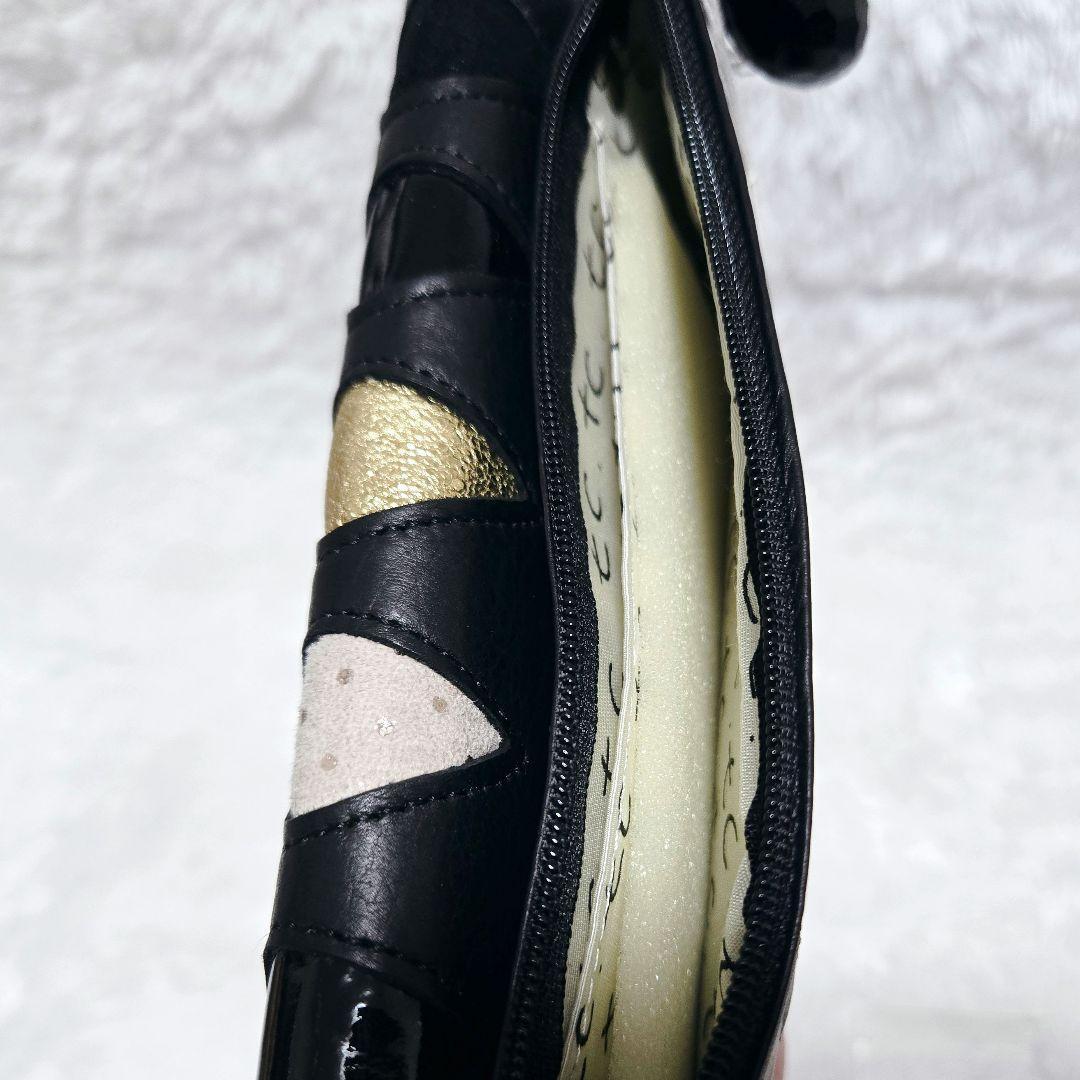 未使用タグ付 tsumori chisato CARRY ドロップ 長財布 牛革