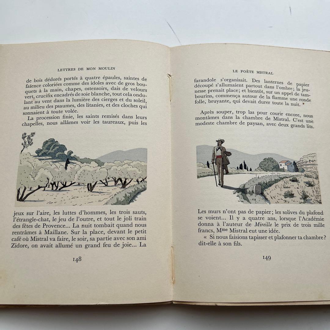 希少本/入手困難★アールデコ 挿絵本 A.E.マルティ 風車小屋だより ★