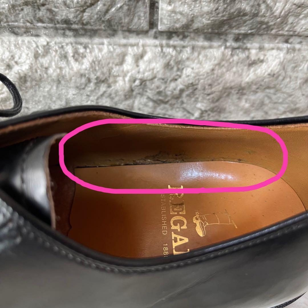 【新品未使用】リーガル　2504 プレーントゥ　レザーシューズ