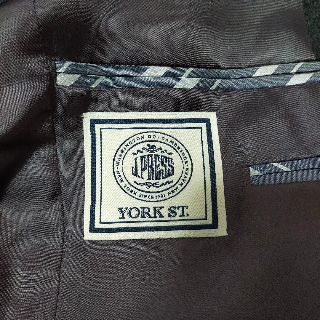 美品　USA製　J.PRESS YORK ST　フランネルウール　ビジネススーツ