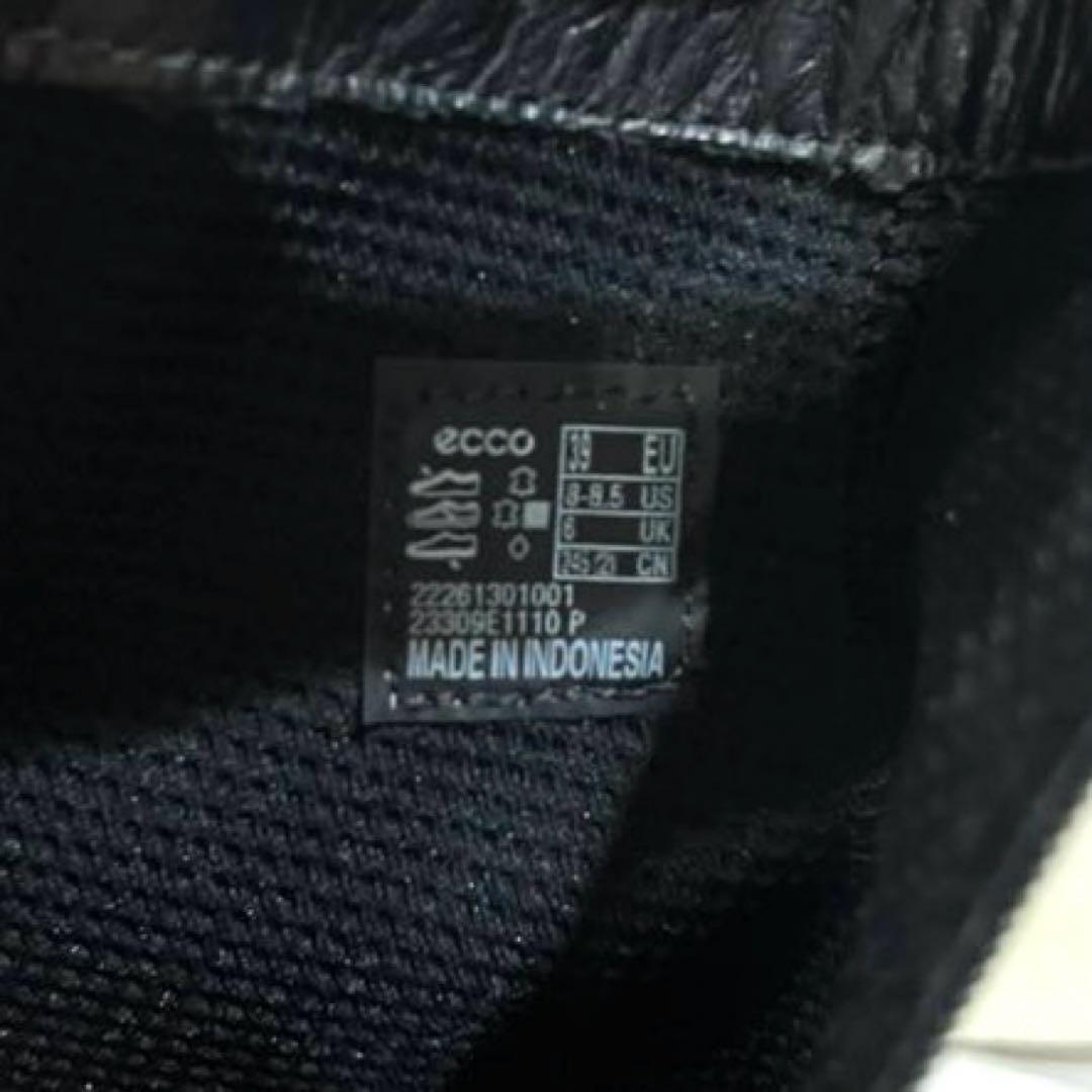 ECCOレザーミッドカットブーツ Sculpted Lx 55 ブラック レザー