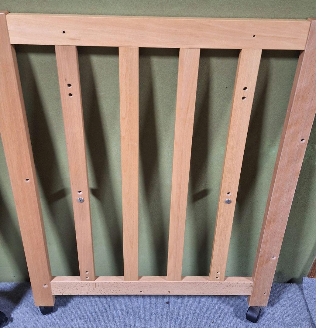 【こまみ】スリーピー 5wayベビーベッド 石崎家具 ベビー敷きふとん付き