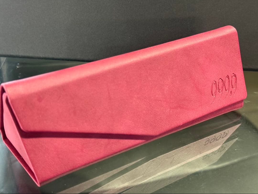 m*a様 999,9 M-151 48ロ21 140ブラックフレーム メガネ(度