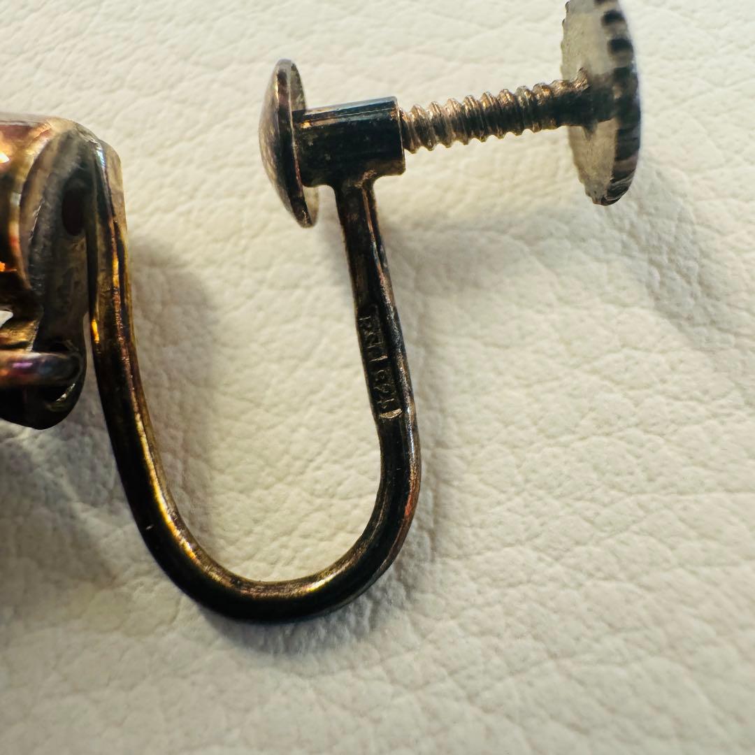 ガーネット イヤリング ペンダントトップ シルバー925 3点セット