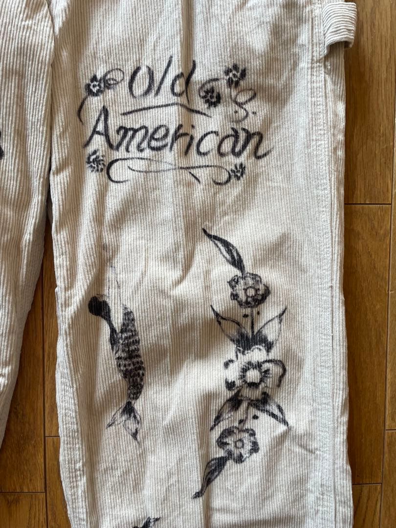 FRAMeWORK rakugaki 1984 PAYDAY 別注パンツ 38