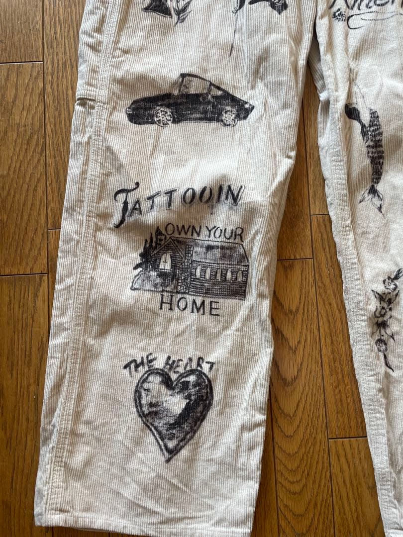 FRAMeWORK rakugaki 1984 PAYDAY 別注パンツ 38