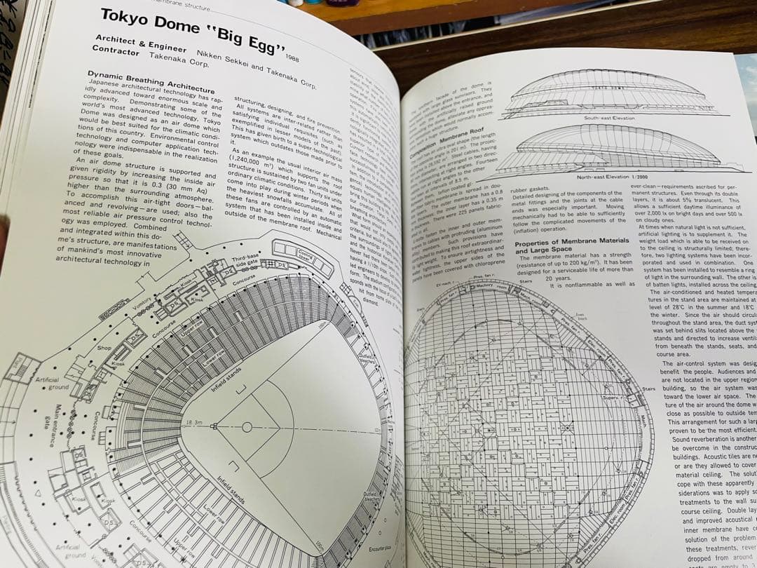 洋書 kazuo ishii membrane structures in japan