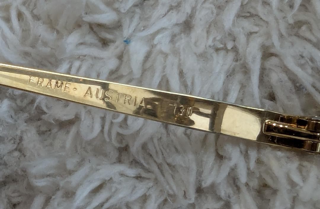 Dior クリスチャンディオール レトロ オールド 眼鏡 中古 老眼鏡 度入り