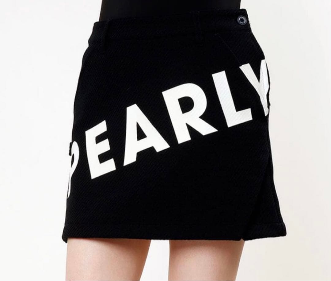 PEARLY GATES【ストレッチ】ミニスカート パーリーゲイツ 1 Ｍ 黒