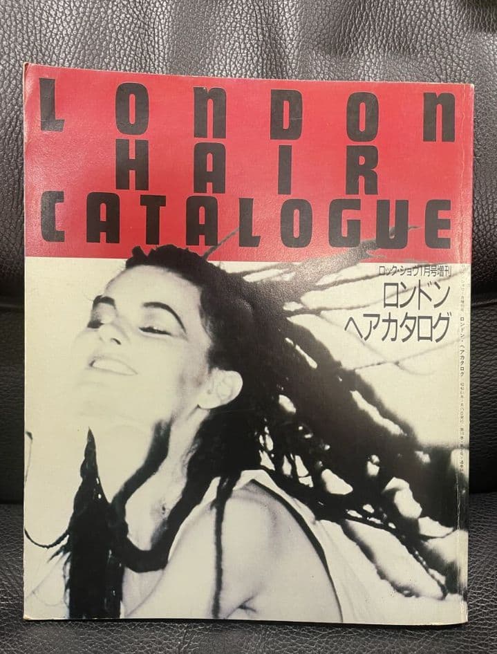 80s UKROCK PUNK FASHION　ロンドンヘアカタログ UKパンク
