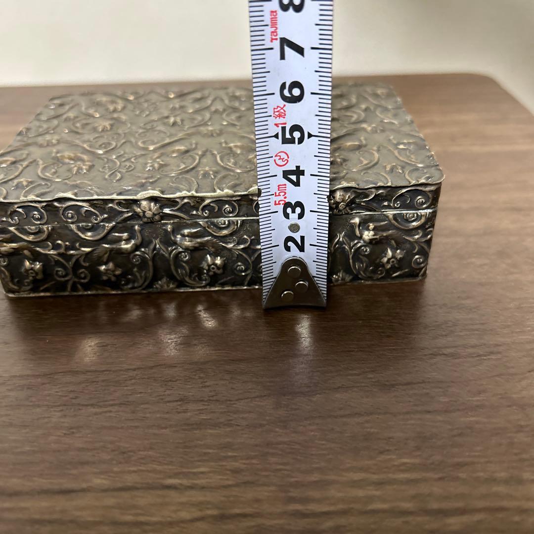 vintage Hazorfim銀製ボックス