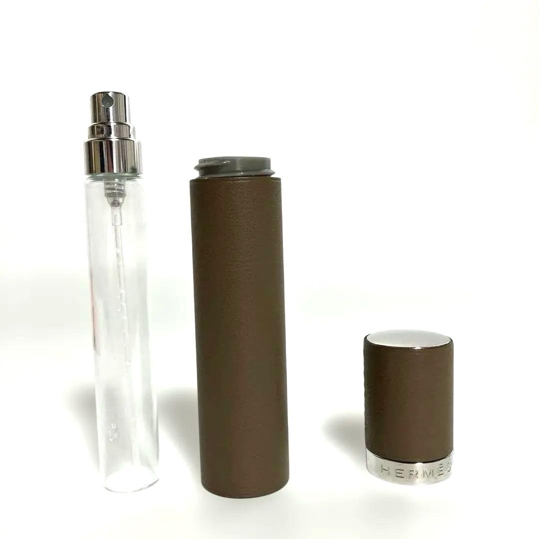 【極美品】エルメス フレグランスケース レフィラブル・アトマイザー エトゥープ