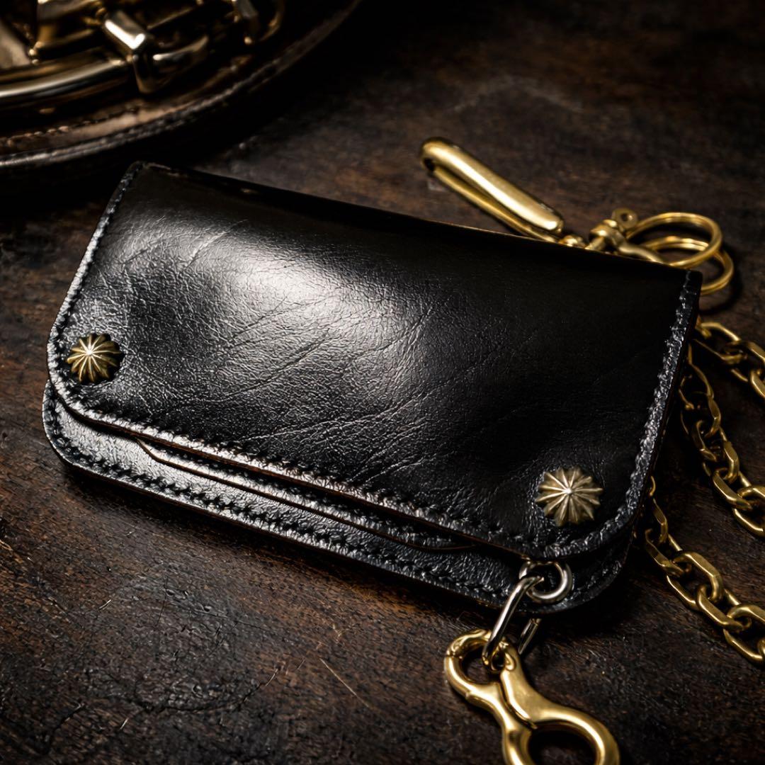 トラッカーウォレット ミドル CA008 horse leather