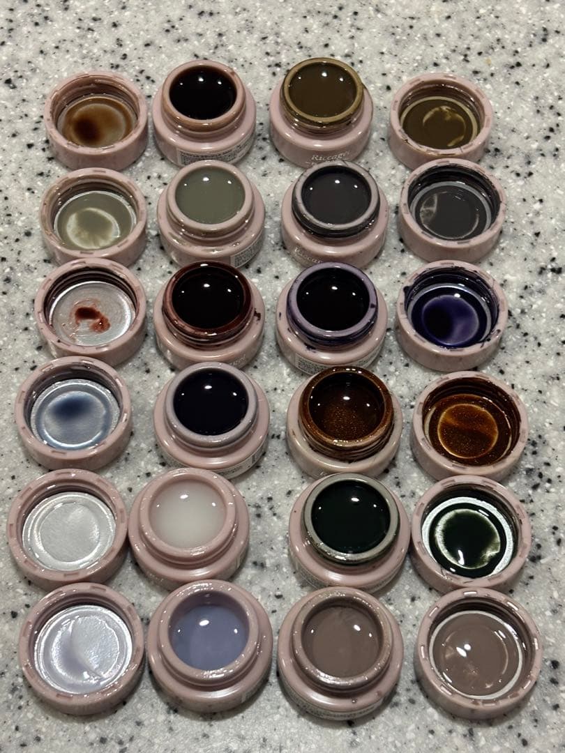 リッカジェル カラージェル　中古のみ　88個　希望者見本付