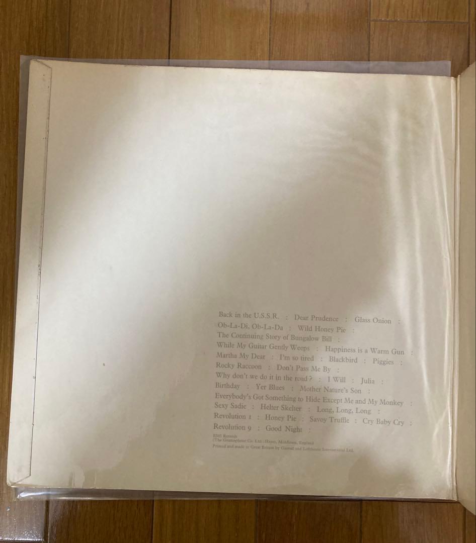 稀少デンマークオリジナル1stホワイトアルバムビートルズBeatlesレコード