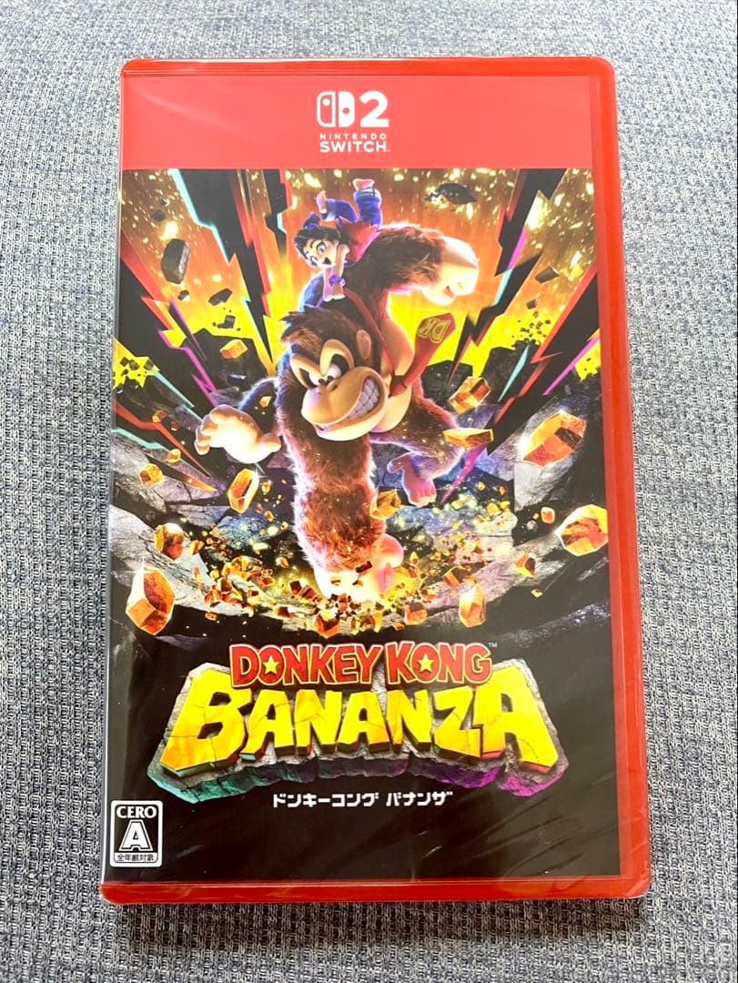 【新品未開封】switch2ドンキーコング バナンザ