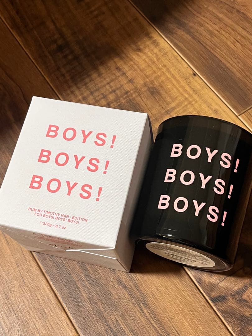 BOYS! BOYS! BOYS! キャンドル　TIMOTHY HAN