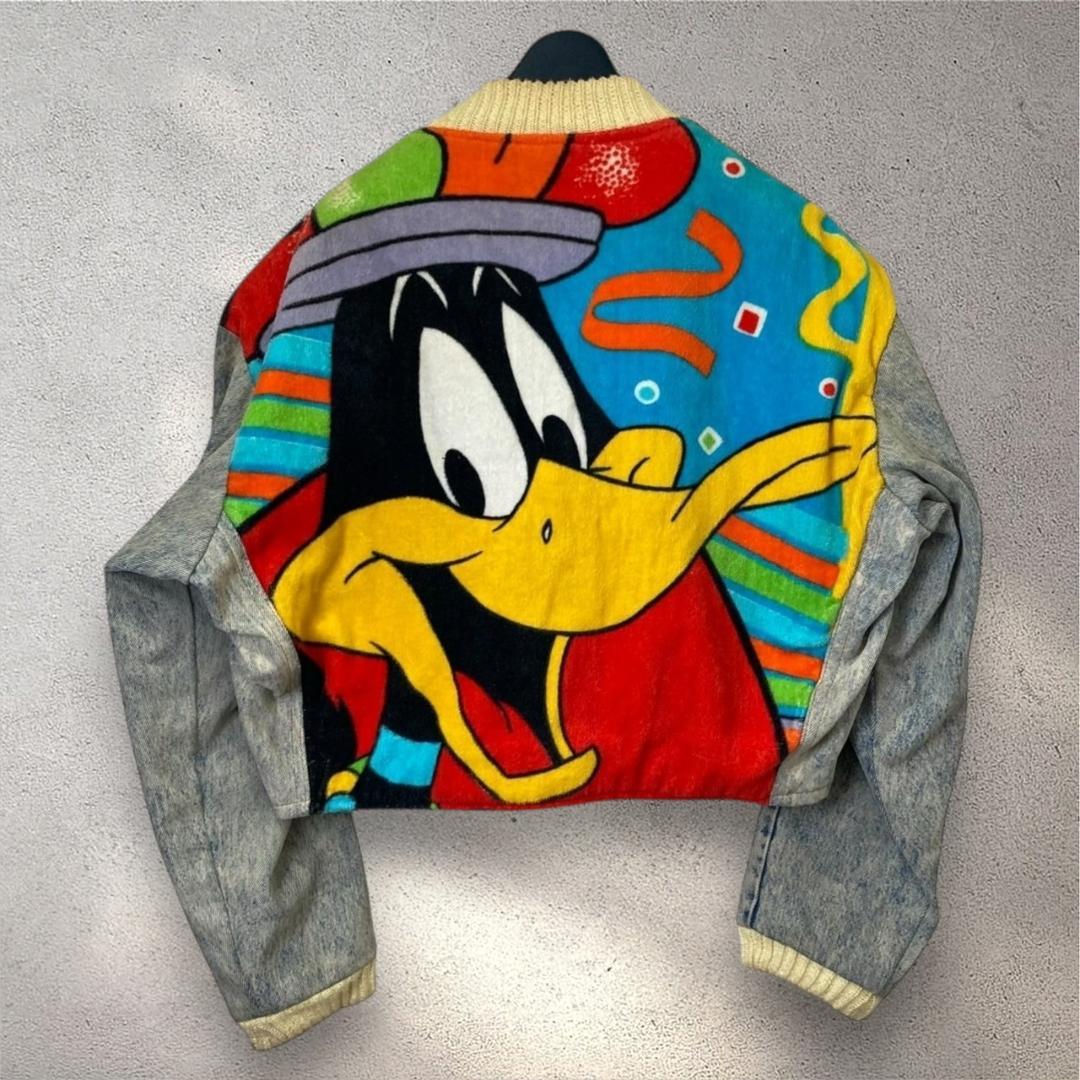 ダフィー・ダック　90s USA製 TOO CUTe　デニムジャケット　S