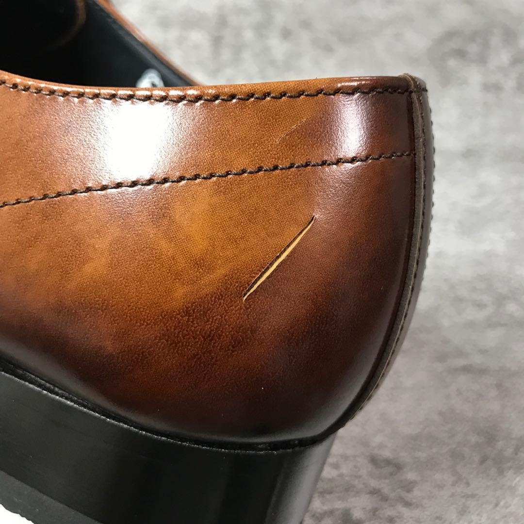 【未使用】リーガル　W21D ストレートチップ　ビジネスシューズ　ブラウン