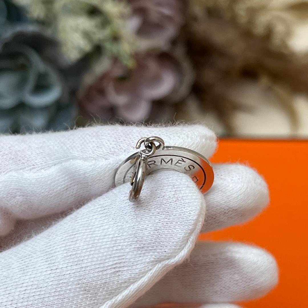 エルメス HERMÈS セリエモチーフ ペンダントトップ チャーム シルバー