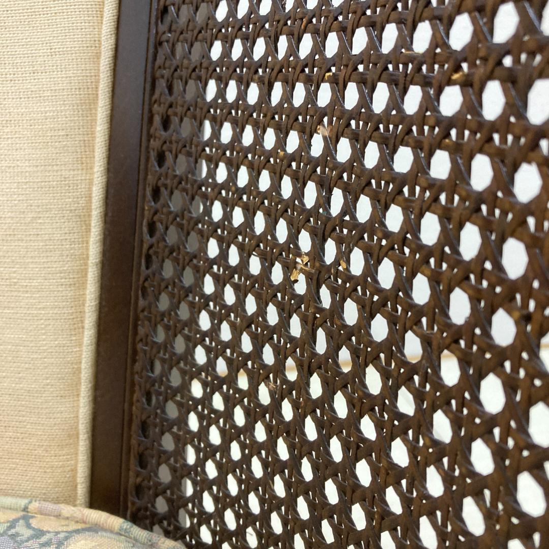 【カリモク】コロニアル　アームチェア　一人掛けソファ　シングルソファ