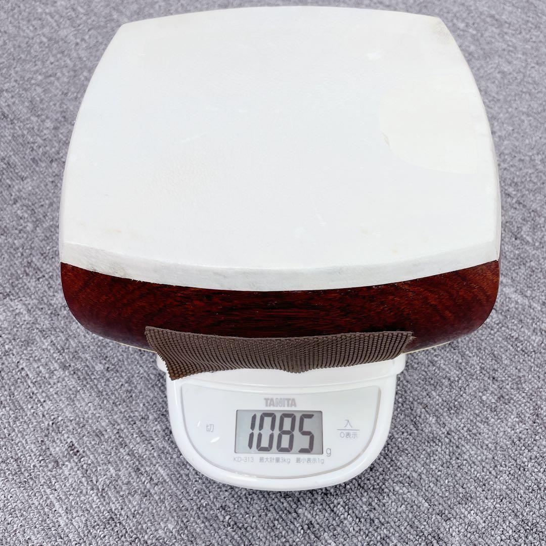 三味線 虎トチ入り紅木 中棹 金細 2枚溝 犬皮 子持ち綾杉胴 和楽器