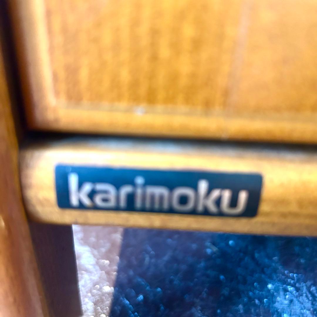 【オールドカリモク 】コロニアルシリーズ 木製キャビネット karimoku
