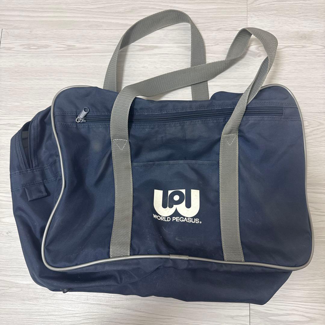 旧ワッペ ワールドペガサス スクバ 紺