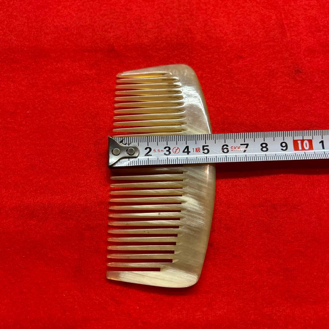 希少　水牛　櫛