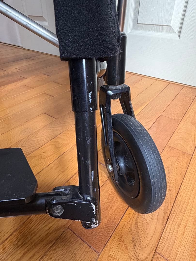 松永製作所マックスプレジャー 車椅子 カーボン ホイル