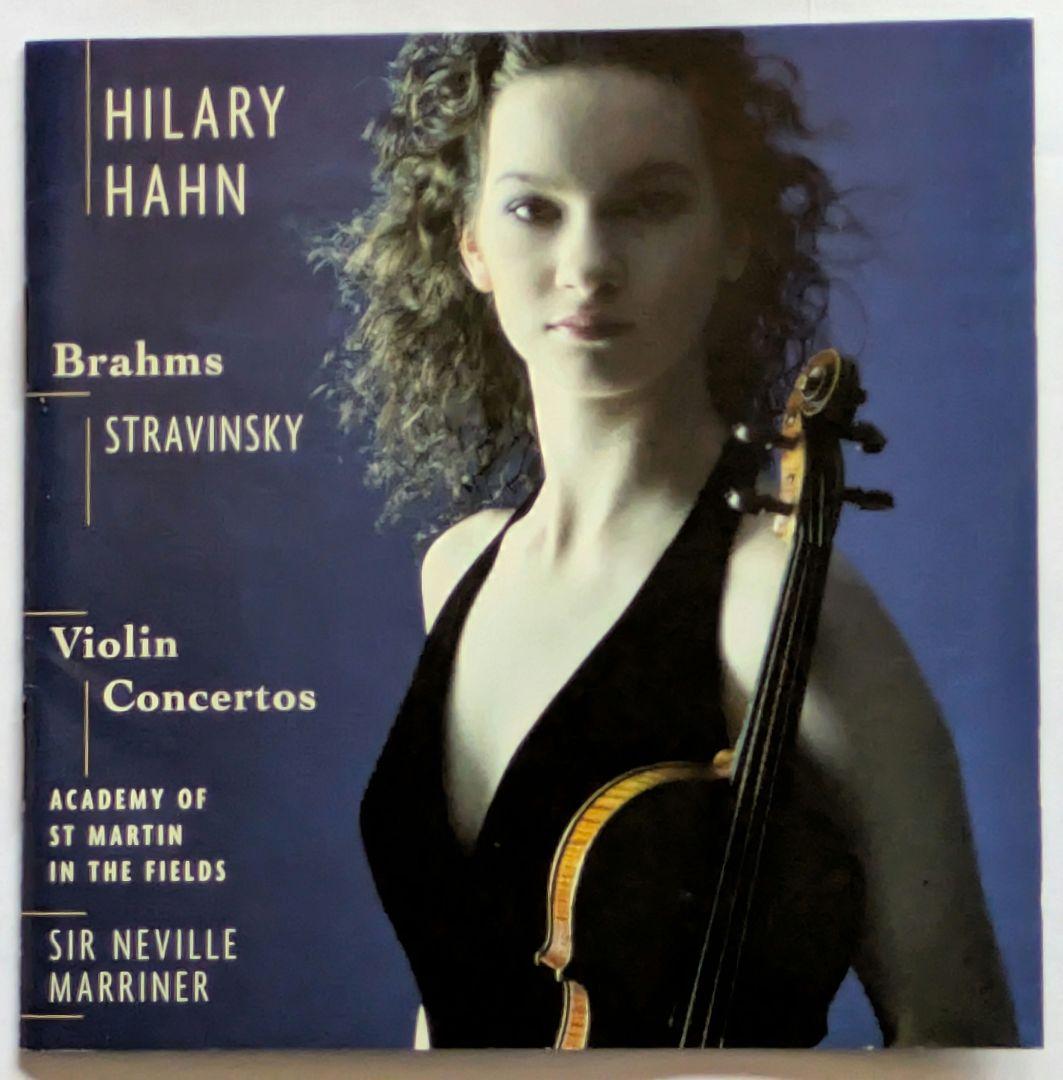 SACD ヒラリー・ハーン　 ブラームス　ストラヴィンスキーバイオリン協奏曲
