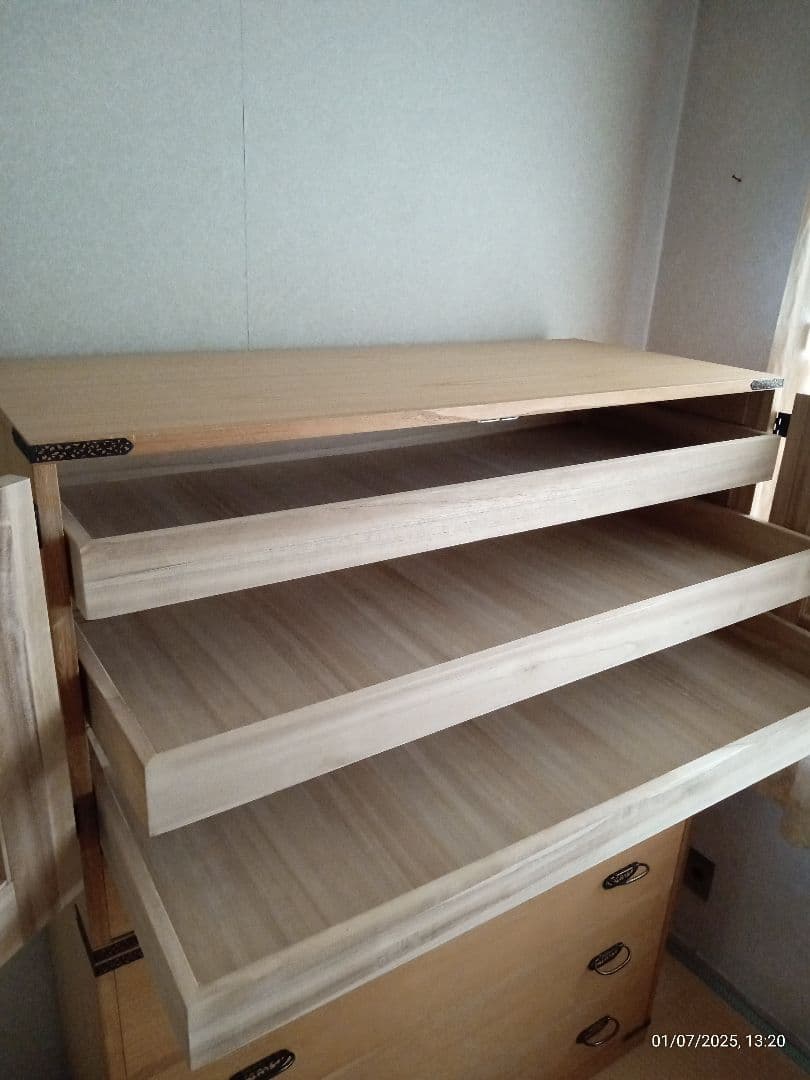 桐箪笥　桐たんす　桐タンス　着物箪笥　和箪笥　昭和レトロ 扉盆