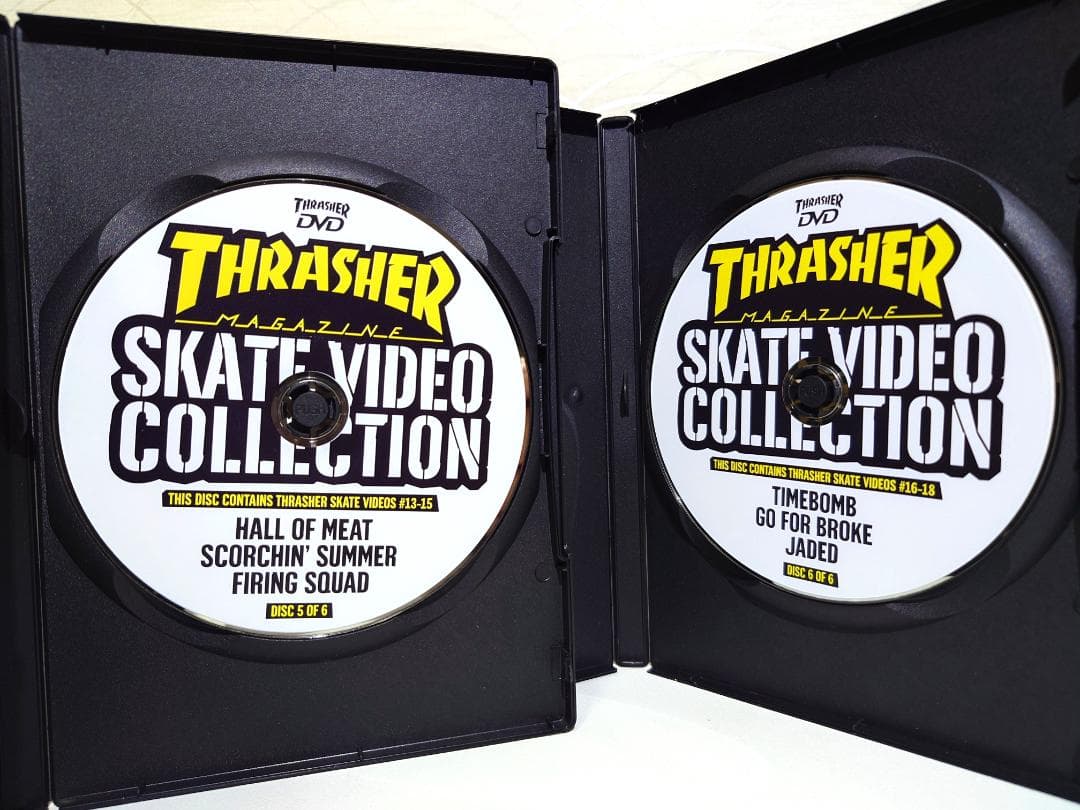 スポーツ・フィットネス DVD-BOX Thrasher Skate Video Collection
