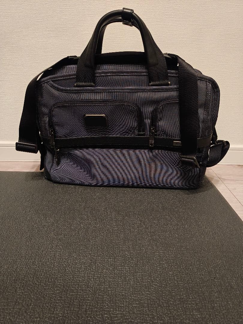 TUMI Alpha3 3way グレー 美品