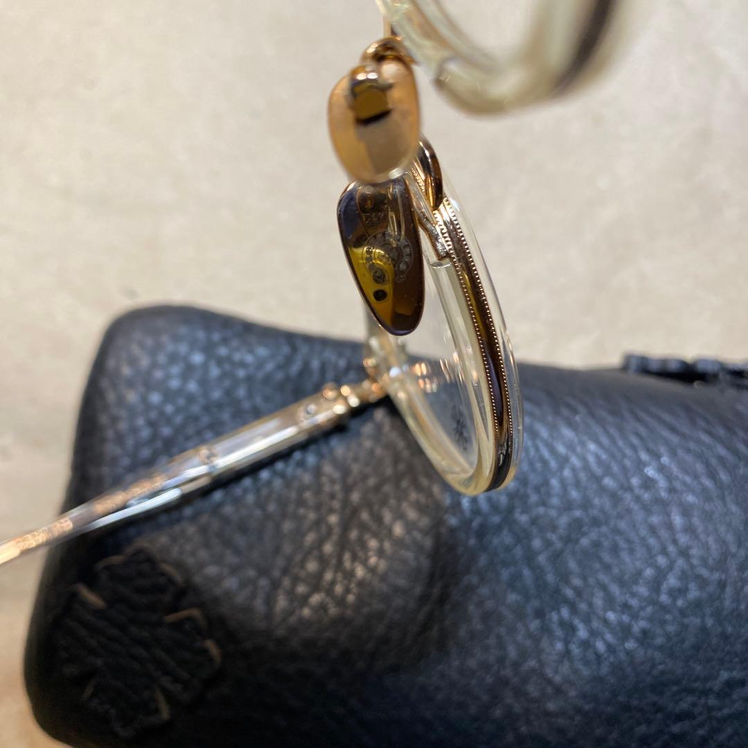 クロムハーツ　メガネ、度なし伊達メガネ( サングラスレンズや眼鏡取付可能 )。