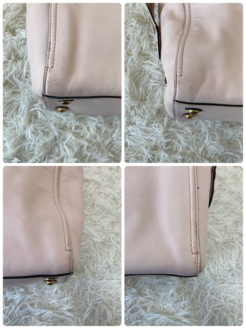 COLE HAAN✨ ベンソン II ワーク トート　オールレザー　ゴールド金具