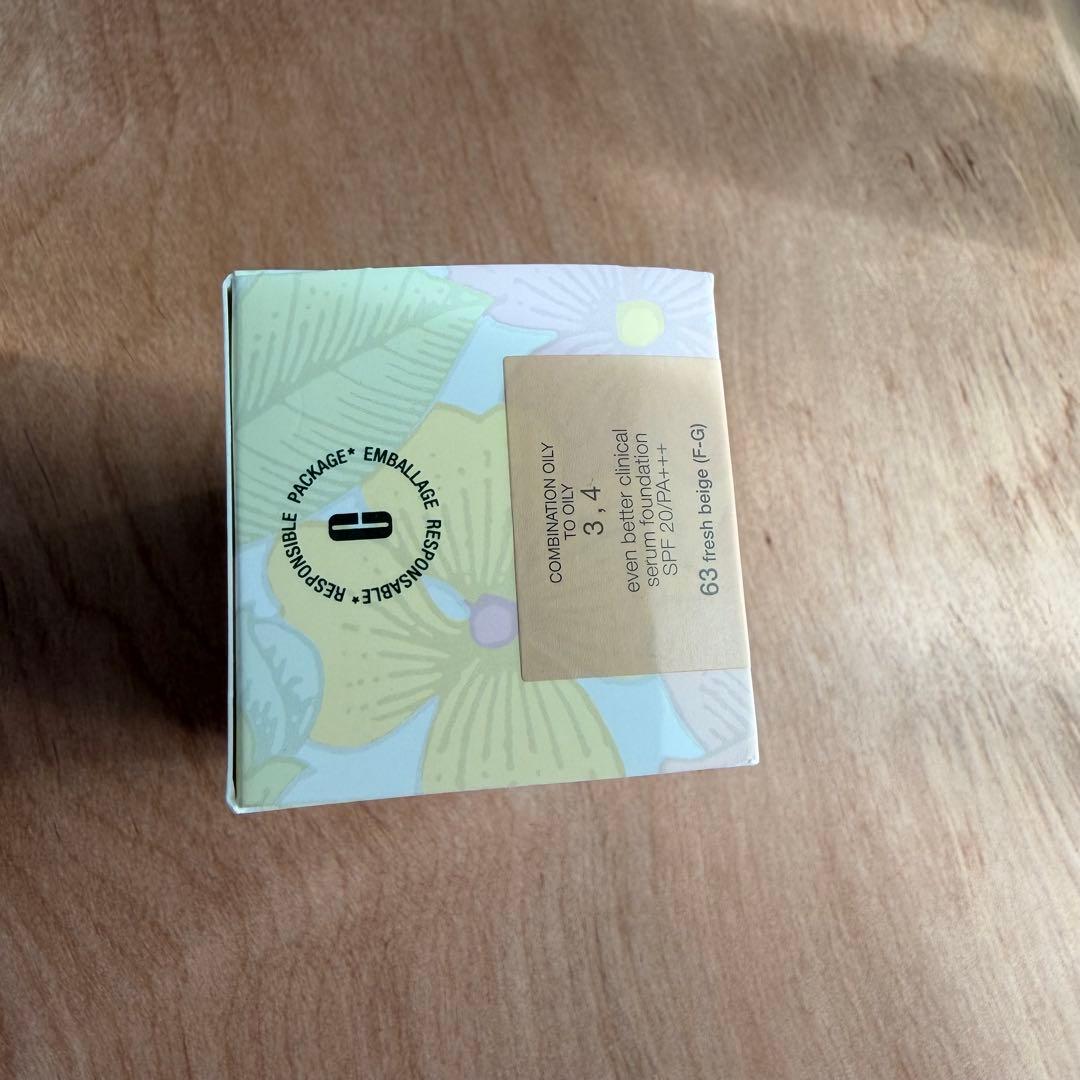 クリニーク イーブン ベター ブライト セラム ファンデーション 63