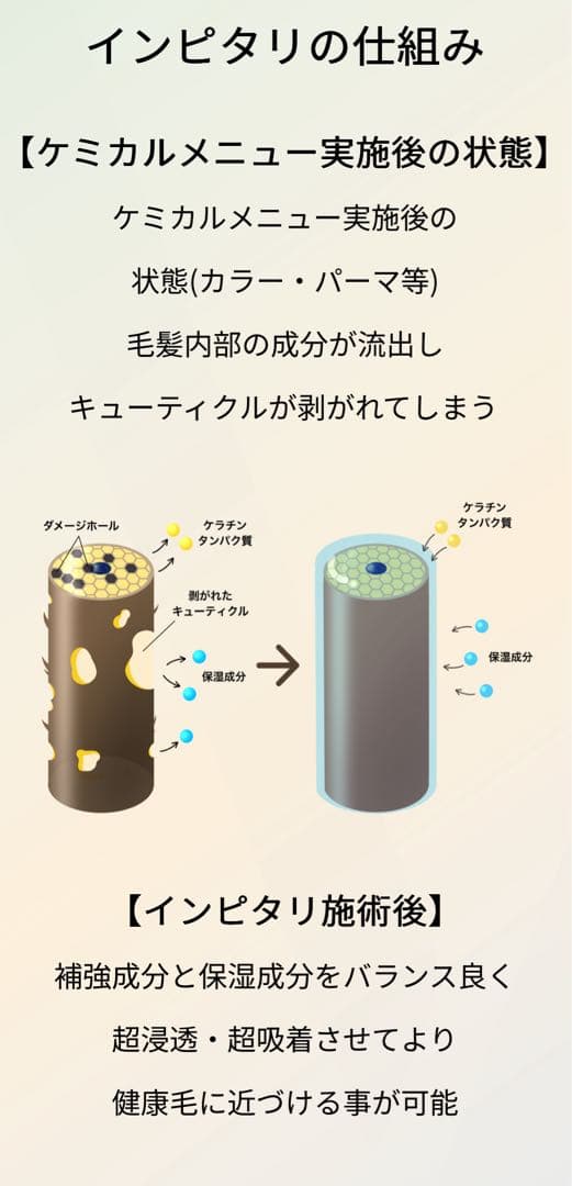 髪質改善 AMASIA DEEP INPITARI3種類
