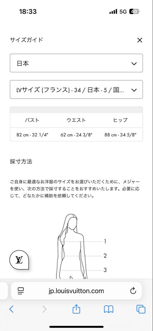 Louis Vuitton セパレート水着 ブラック