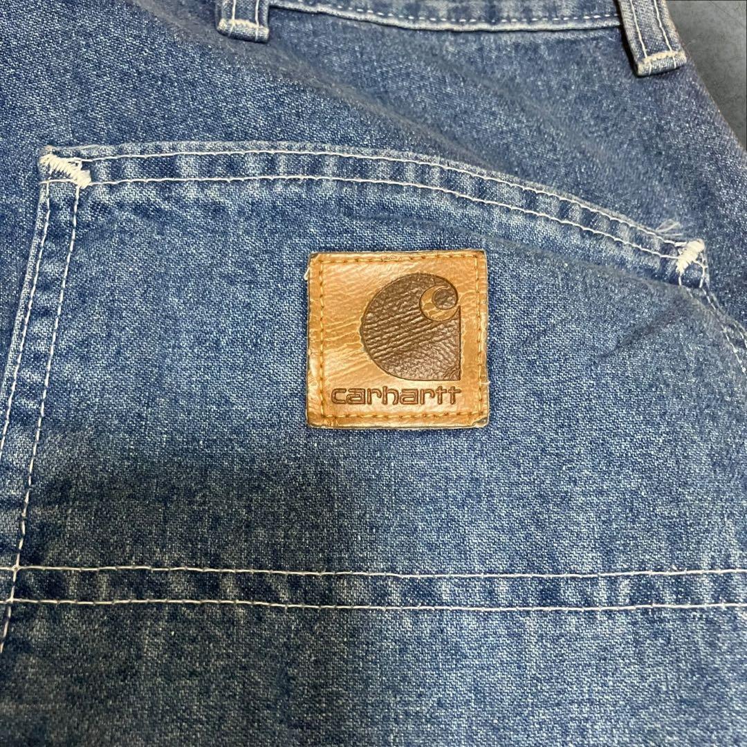 m*e様 美品　carhartt ペインターパンツ　デニムパンツ　アメリカ製　U