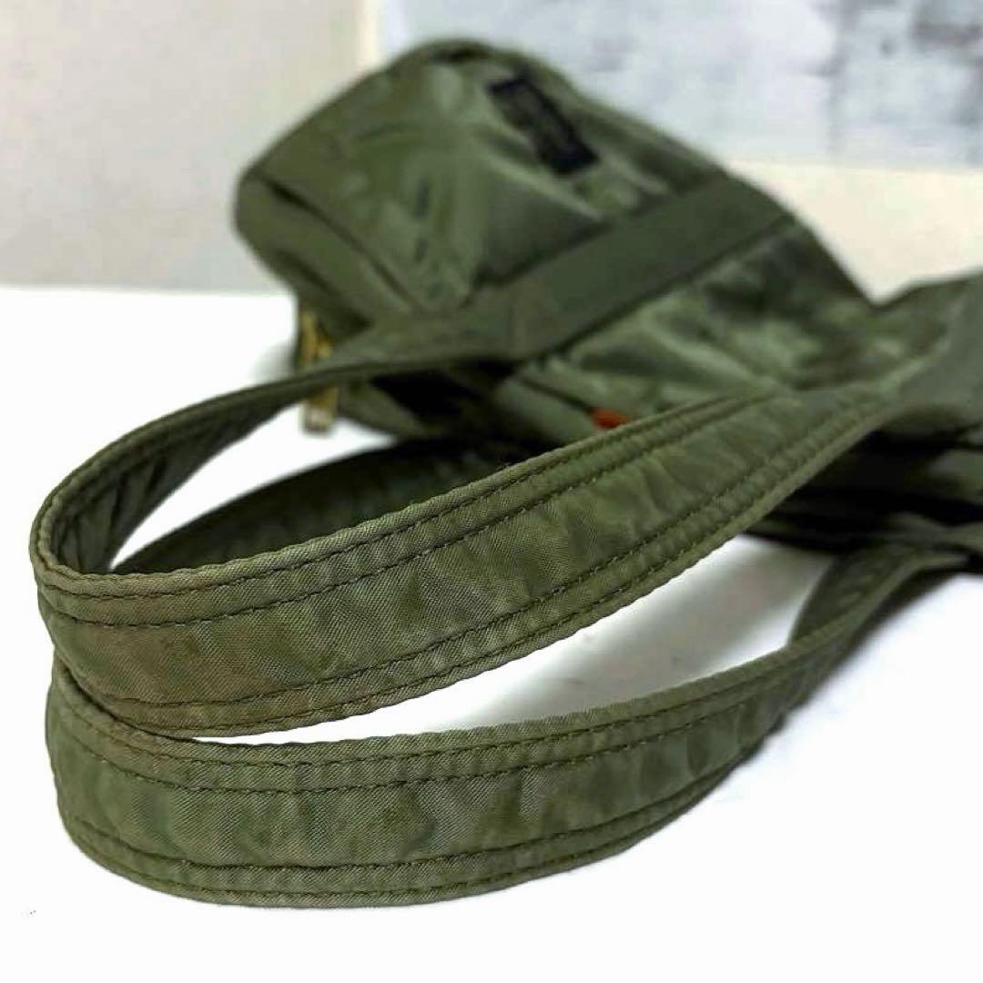 極美品✨ポータータンカー ダッフル ミニボストンバッグS セージ 吉田カバン