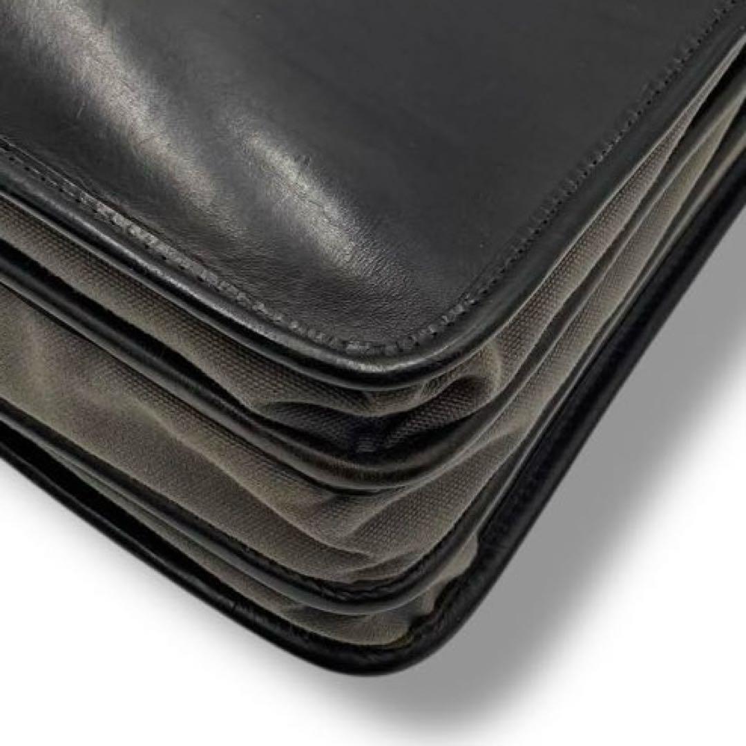 美品 フェリージ ビジネスバッグ レザー 1996 アコーディオン 廃盤 バッグ