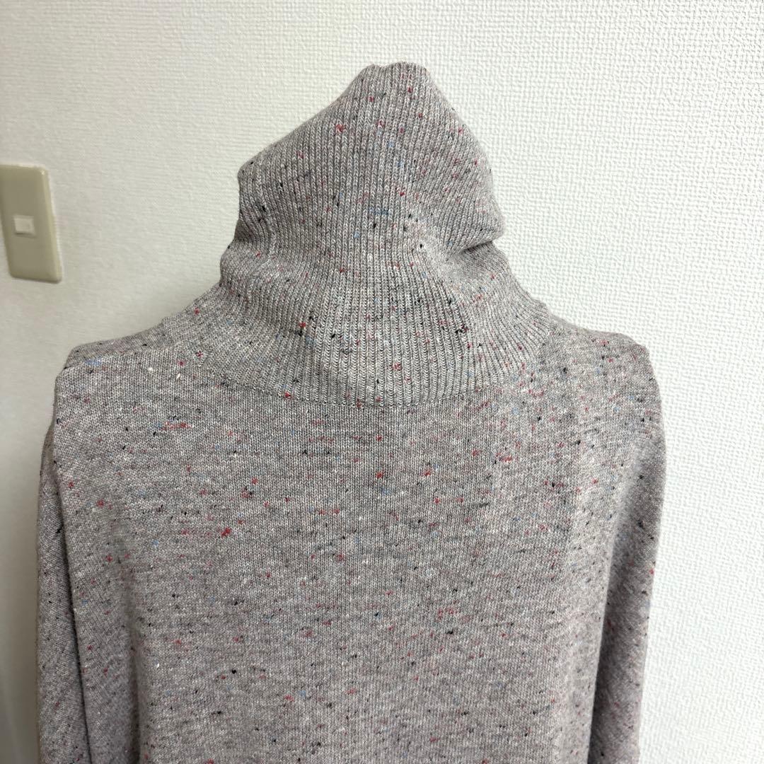 美品✨ BEARDSLEYビアズリー タートルネック　ビッグ　ニットワンピース