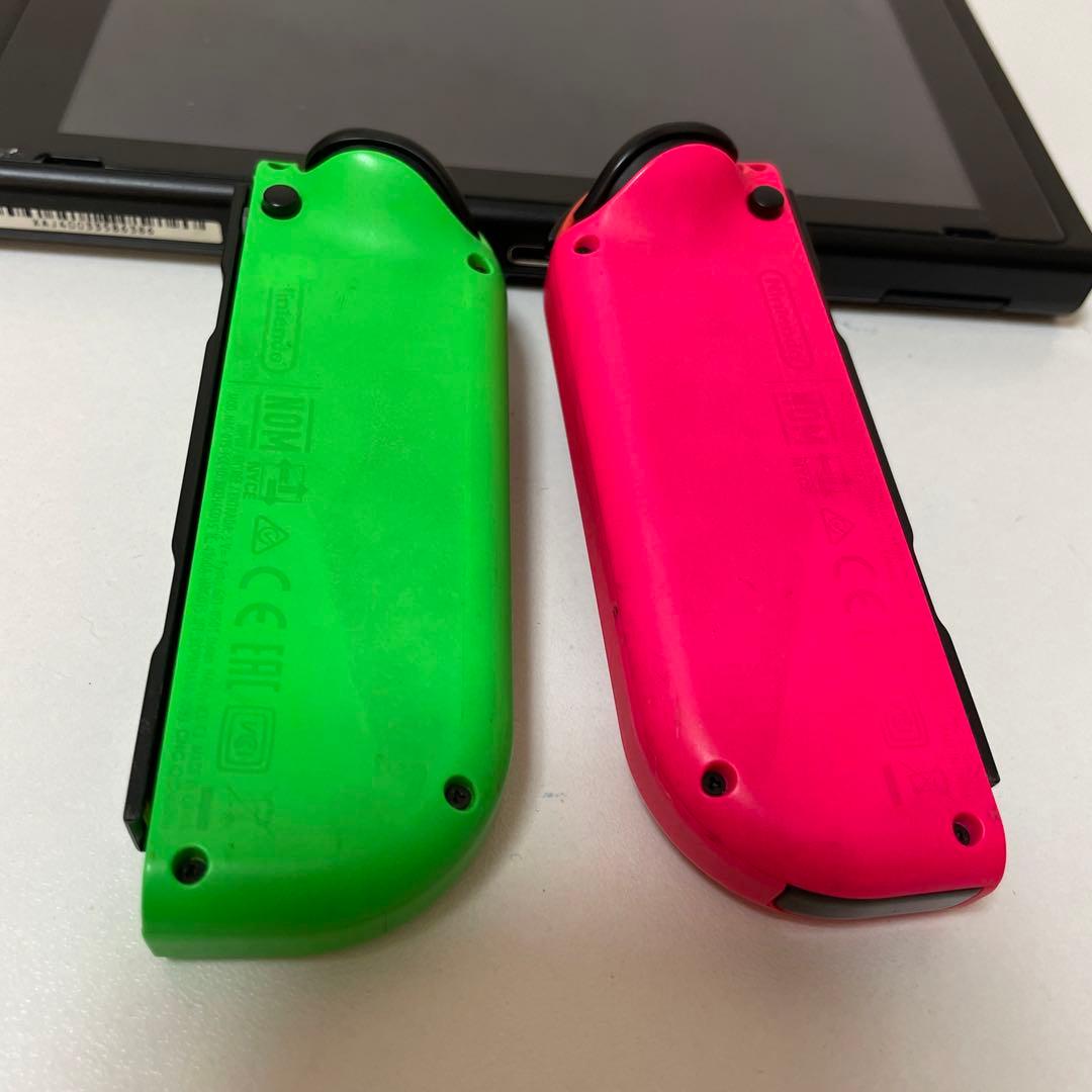 ニンテンドーswitch本体の　ピンクグリーン