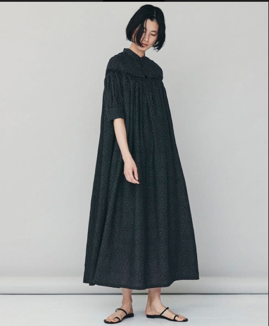 カレンソロジー×Scye ドットリネンワンピース
