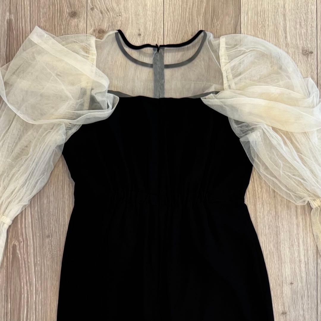 atlo ワンピース ドレス チュール オフショルダー Mサイズ フォーマル