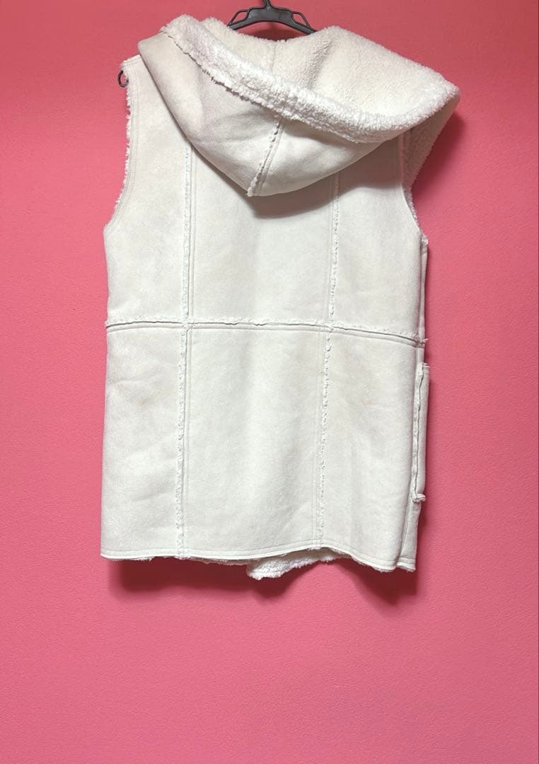 グラムリップス ボア ムートン ベスト リバーシブル 大人気 完売品 定価高