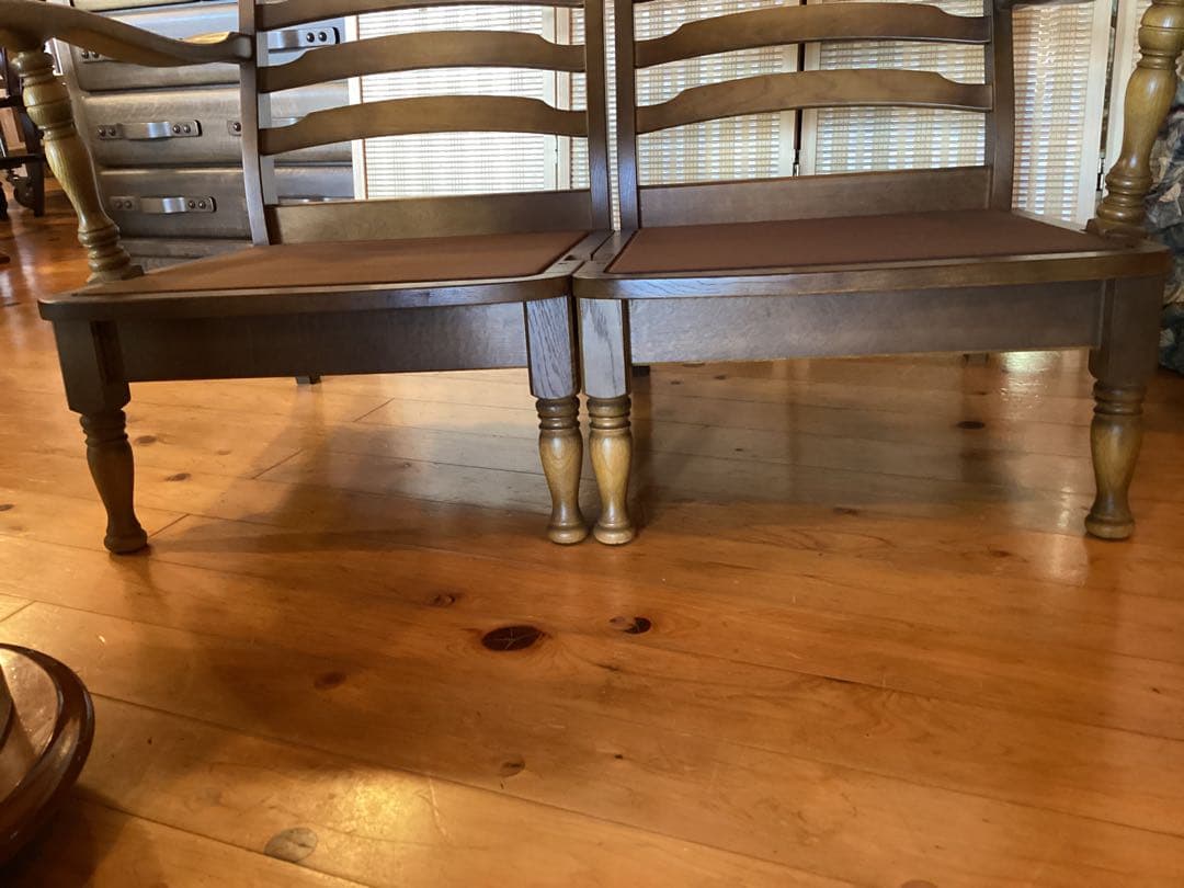 飛騨産業　キツツキ　穂高　2人用　ソファ　リビングチェア