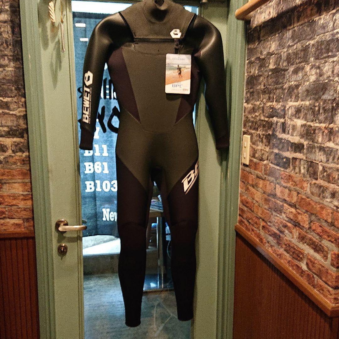 セミドライ ラバースキン 国産 18-19 BEWET メンズ5/3㎜MB