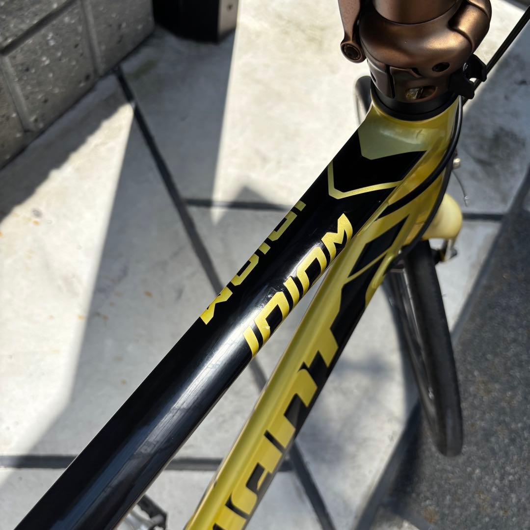 GIANT イディオム2 ミニベロ イエロー 軽量 屋根付き保管